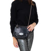 Mulberry Black Patent Leather Shoulder  Bag