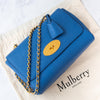 Mulberry Porcelain Blue Medium Lily Leather Bag