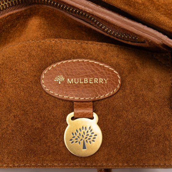 Mulberry Oak Mock Croc Bayswater Tote Bag