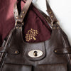 Mulberry Annie Brown Leather Shoulder Bag