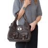 Mulberry Annie Brown Leather Shoulder Bag