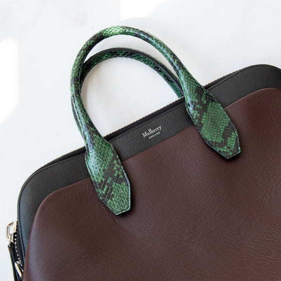 Mulberry Colville Oxblood  Leather Bag