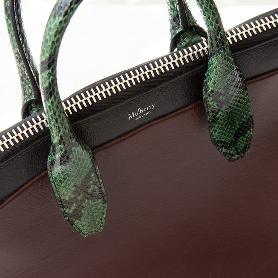 Mulberry Colville Oxblood  Leather Bag