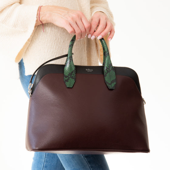 Mulberry Colville Oxblood  Leather Bag