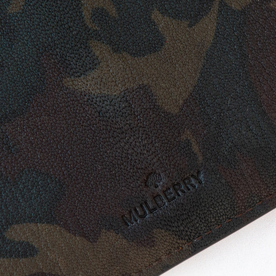 The Mulberry x Cara Delevingne Camo Print Leather Clutch Bag