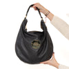 Mulberry Daria Dolphin Grey Leather Hobo Bag