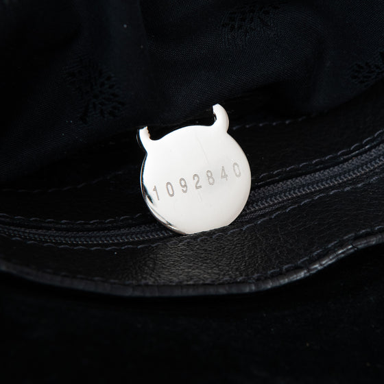 Mulberry Bayswater East West Seal Grey Leather Bag