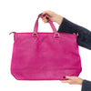 Mulberry Effie Fuchsia  Pink Leather Tote Bag