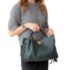 Mulberry Iris Green Leather Bag
