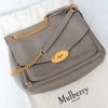 Mulberry Darley Grey Leather Shoulder  Bag