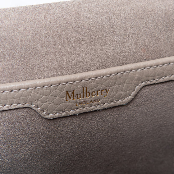 Mulberry Darley Grey Leather Shoulder  Bag