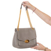Mulberry Darley Grey Leather Shoulder  Bag