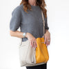 Mulberry Millie Deep Amber Black Chalk Grain Leather Tote Bag