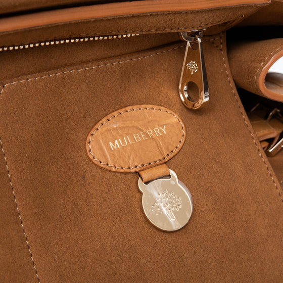 Mulberry Gold Mock Croc Bayswater Heritage Tote Bag