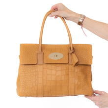  Mulberry Gold Mock Croc Bayswater Heritage Tote Bag