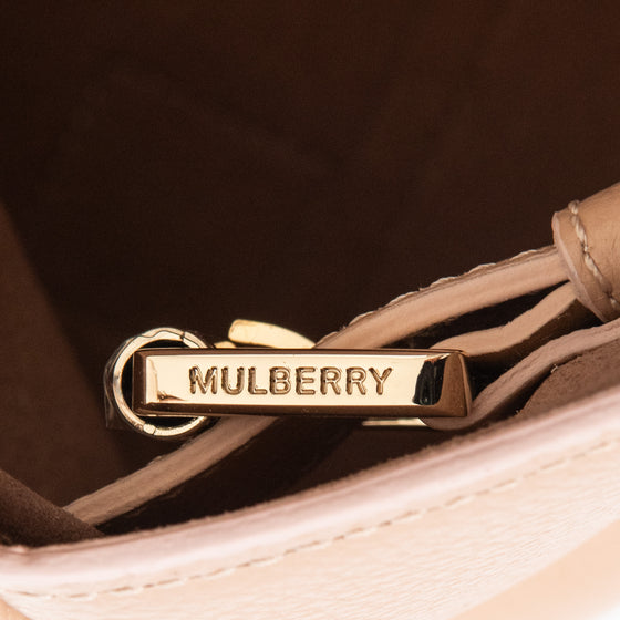 Mulberry Beige Leather Bayswater Bag