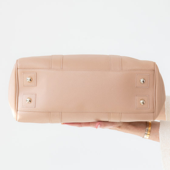 Mulberry Beige Leather Bayswater Bag