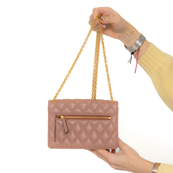 Mulberry Darley  Blush Leather Crossbody Bag