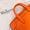 **UNUSED** Mulberry Orange Belgrave Bag