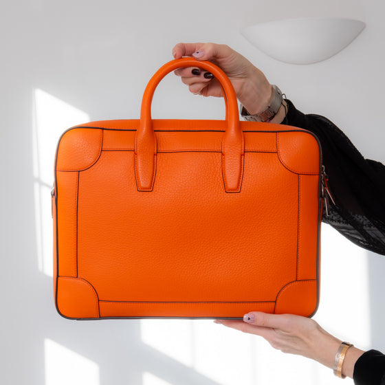 Mulberry Orange Belgrave Bag