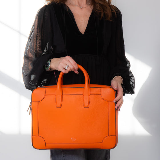 Mulberry Orange Belgrave Bag