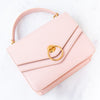 Mulberry Harlow Small Classic Grain Pink Leather Bag