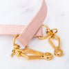 Mulberry Harlow Small Classic Grain Pink Leather Bag