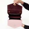 Mulberry Harlow Small Classic Grain Pink Leather Bag