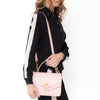 Mulberry Harlow Small Classic Grain Pink Leather Bag