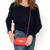 Mulberry Mini Lily Bright Red Bag