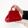 Mulberry Piccadilly Red Leather Bag