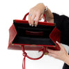 Mulberry Piccadilly Red Leather Bag