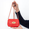 Mulberry Mini Lily Bright Red Bag