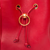 Mulberry Hampstead Classic Grain Red Leather Bucket Bag