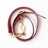 Mulberry Hampstead Classic Grain Red Leather Bucket Bag