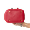 Mulberry Hampstead Classic Grain Red Leather Bucket Bag