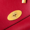 Mulberry Lily Red Leather Bag