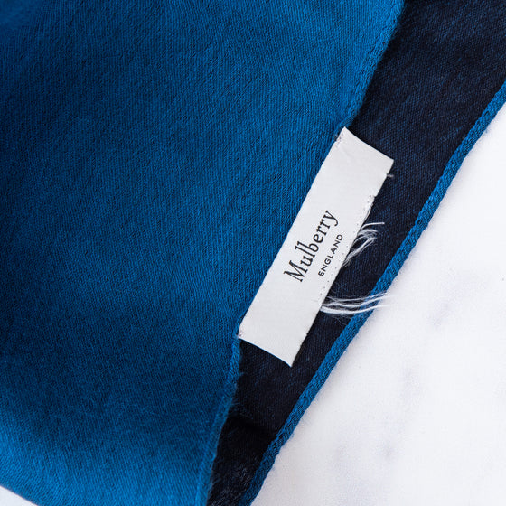 Mulberry Blue Scarf