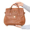 Mulberry Oak Leather  Cara Delevingne Convertible Backpack