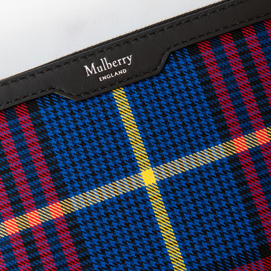 Mulberry Tartan And Leather Bayswater Bag