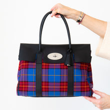  Mulberry Tartan And Leather Bayswater Bag