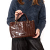 Mulberry Adena  Brown  Congo Leather Bag