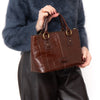 Mulberry Adena  Brown  Congo Leather Bag