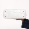 Mulberry Adena White  Congo Leather Bag