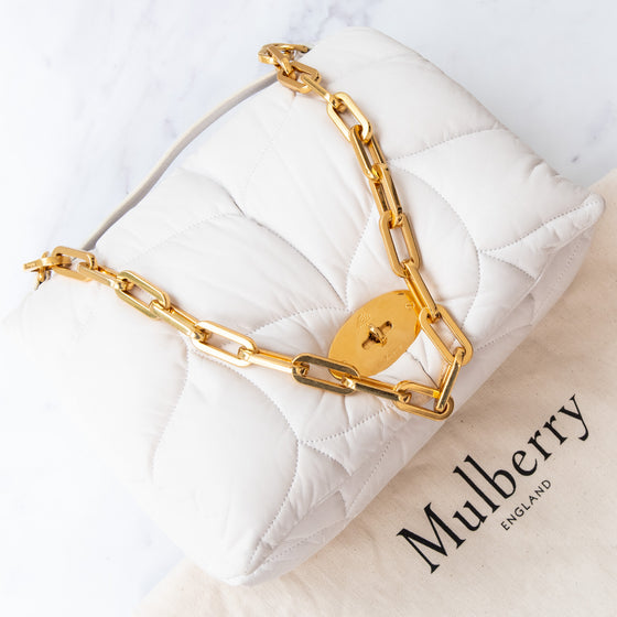 Mulberry Softie White Bag