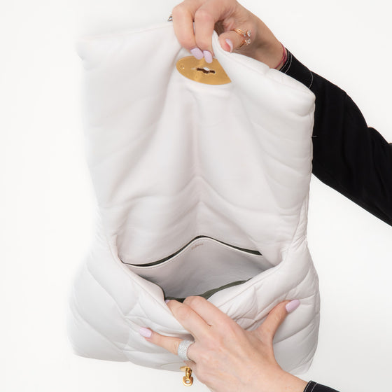 Mulberry Softie White Bag