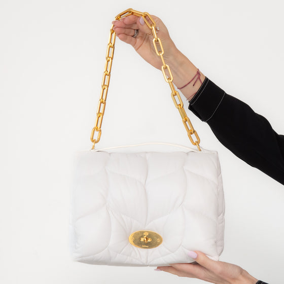Mulberry Softie White Bag
