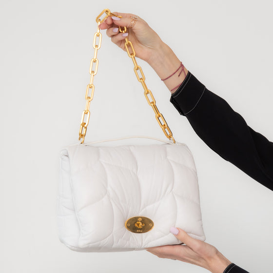 Mulberry Softie White Bag