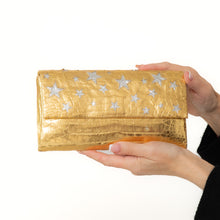  Nancy Gonzalez Gold Star Clutch bag