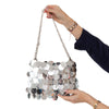 Paco Rabanne Sparkle 1969 Silver Sequin Shoulder Bag